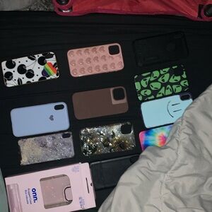 Lightly used phone cases upgrading to different model